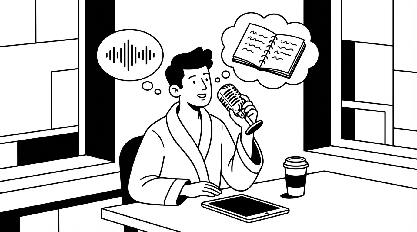 Dictate Your Morning Pages: Journaling by Voice cover image