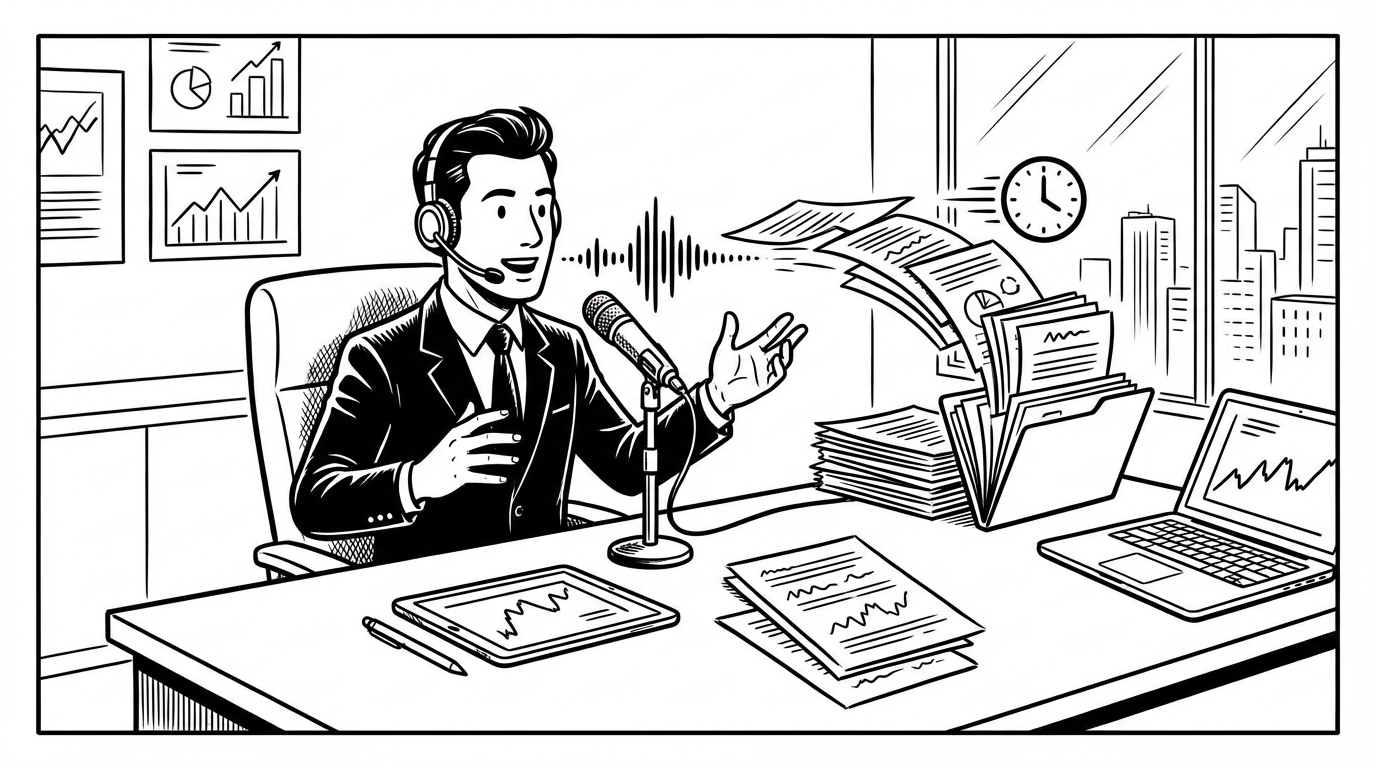 Financial Advisors: Write Client Notes and Reports Faster by Voice cover image