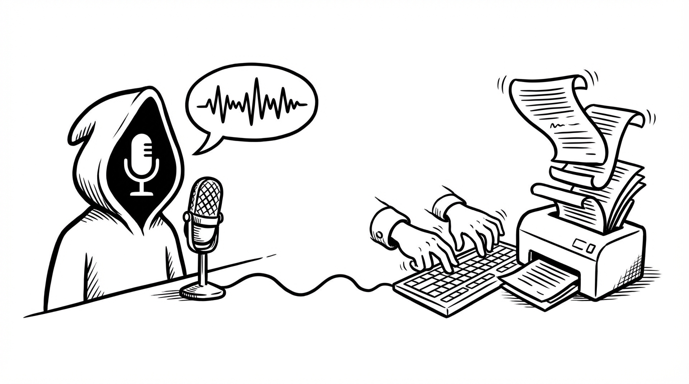 Ghostwriting Faster With Voice Transcription cover image