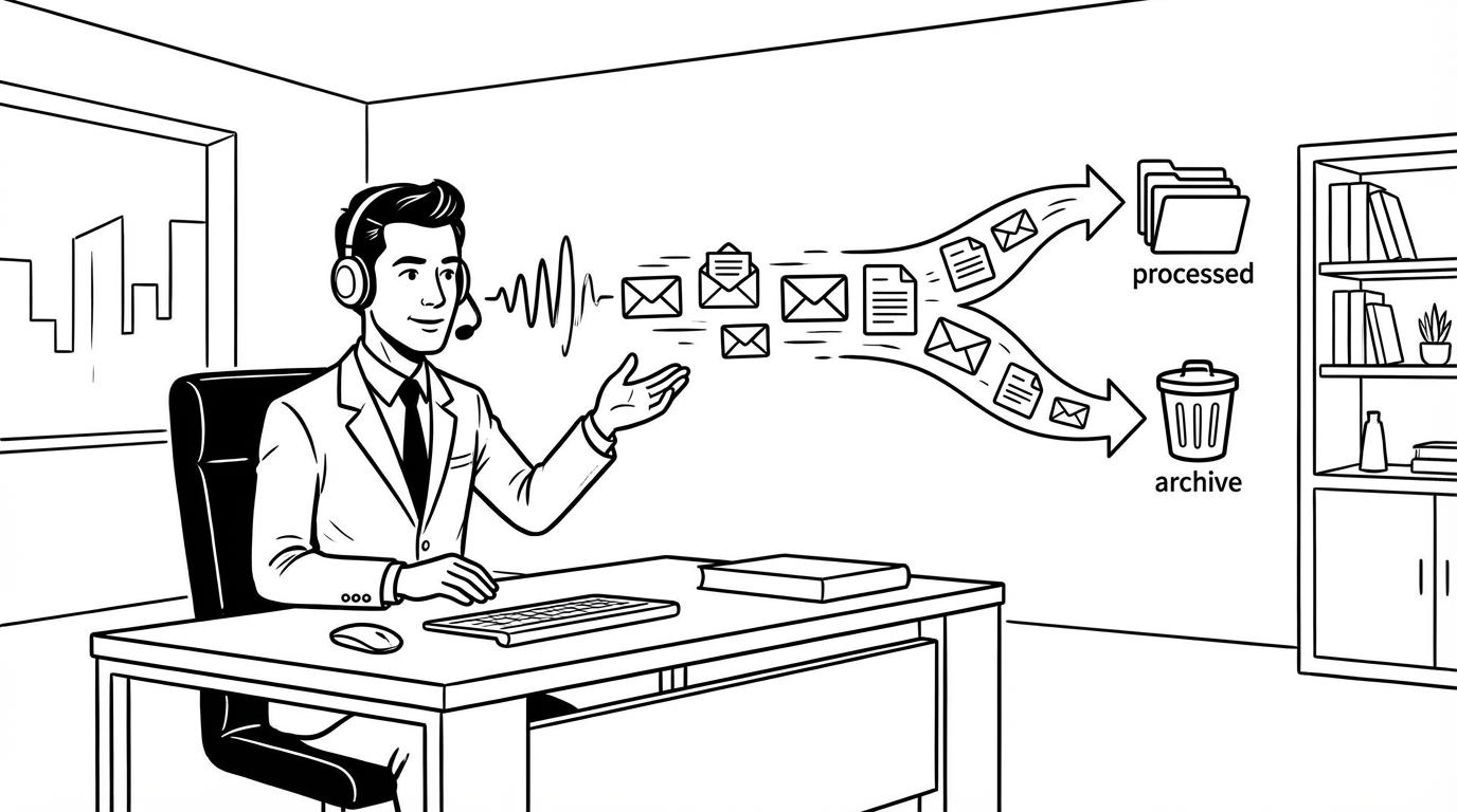 How Executives Use Voice Dictation for Email Triage cover image