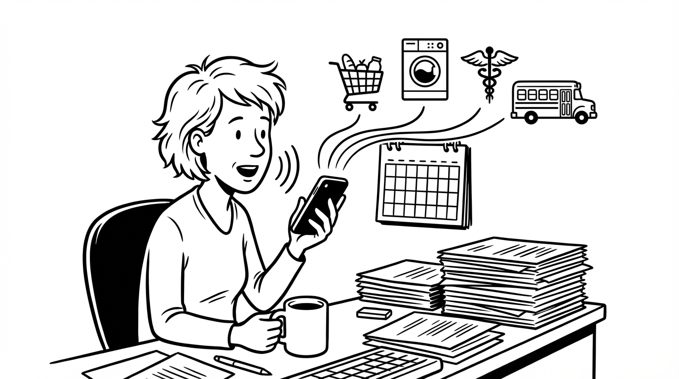 How Parents Use Voice Dictation to Keep Up With Family Admin cover image
