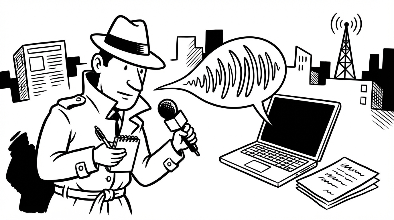Journalists: Capture Interview Notes and Draft Articles by Voice cover image