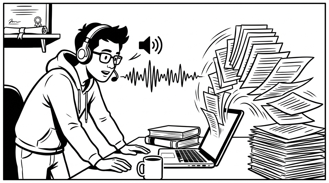 PhD Students: Write Your Dissertation Faster With Voice Dictation cover image