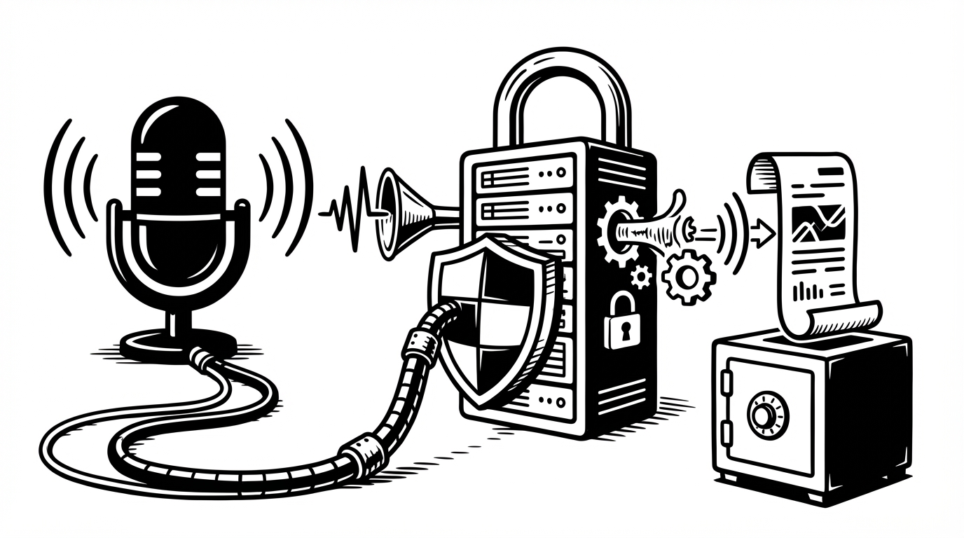 Privacy and Security: How SERP Transcribe Handles Your Voice Data cover image