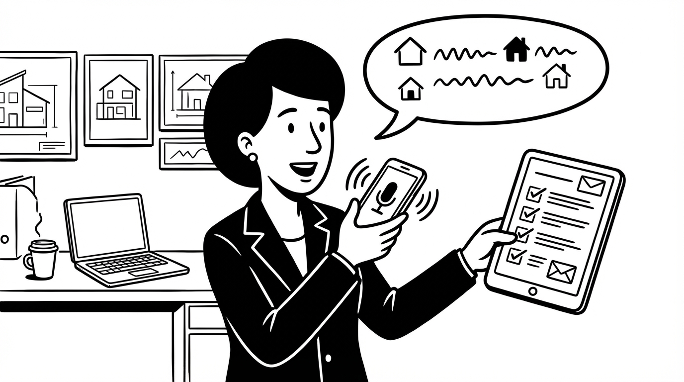 Real Estate Agents: Write Listings and Follow-Up Messages by Voice cover image