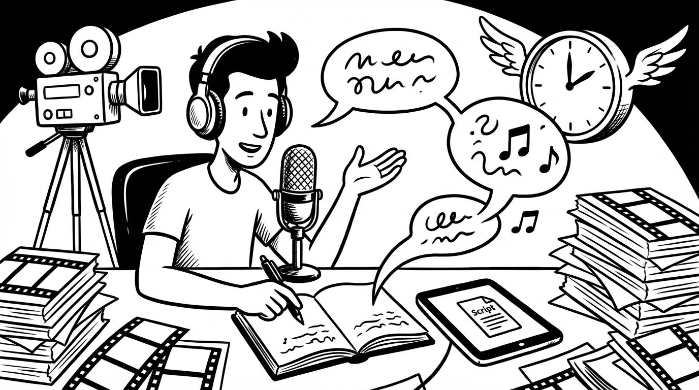 Screenwriters: Outline and Draft Scripts Faster by Speaking cover image
