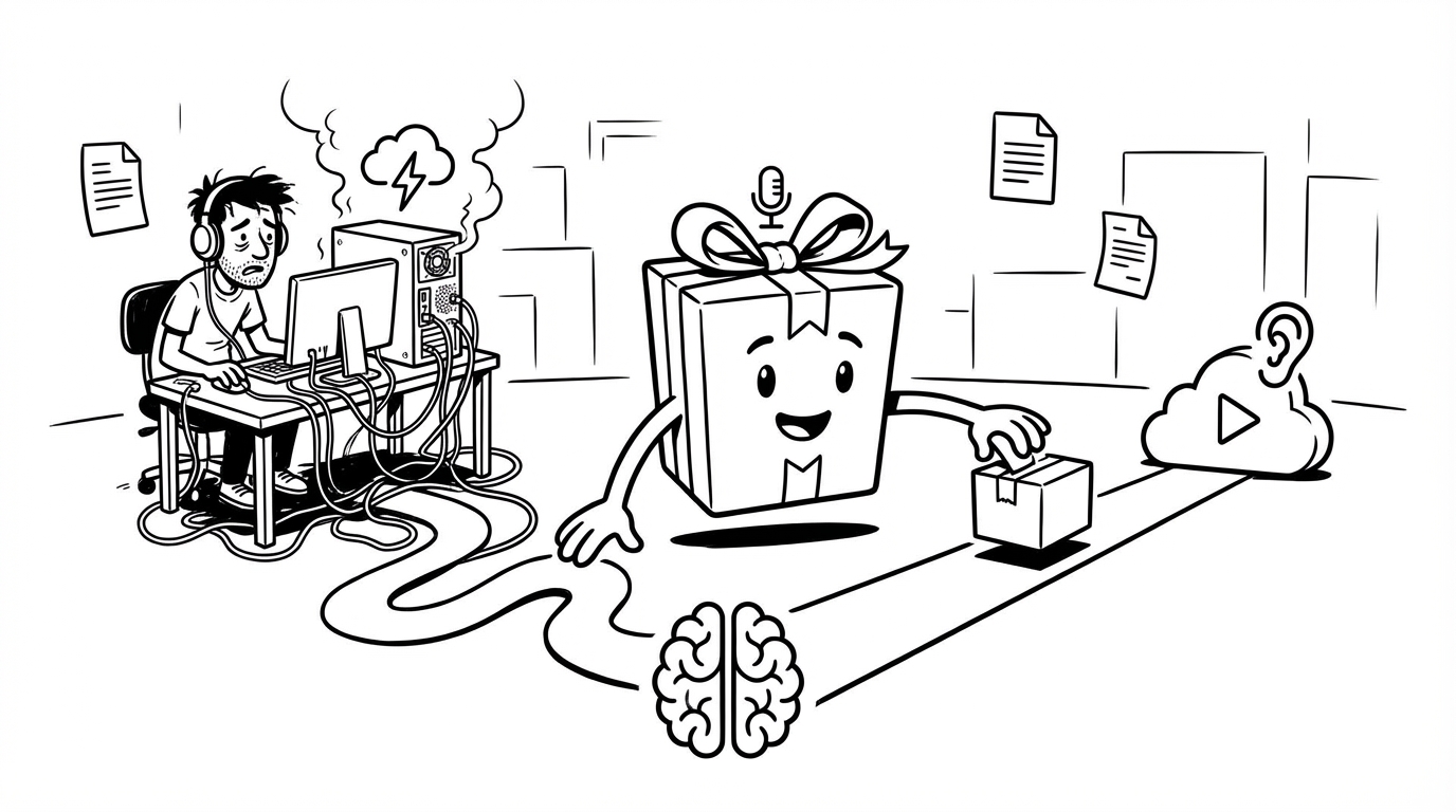 SERP Transcribe vs Running Whisper Yourself: Why Use a Wrapper? cover image