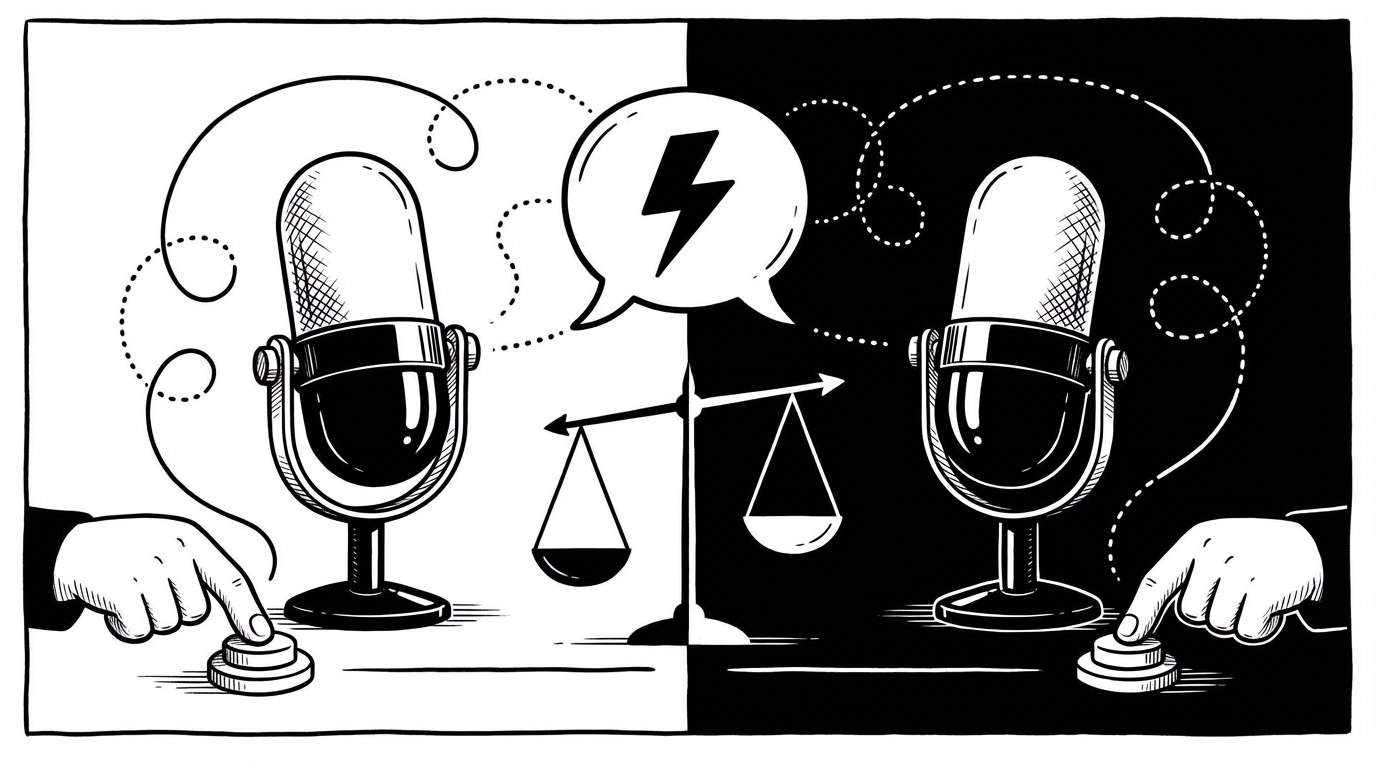SERP Transcribe vs SuperWhisper: Two Push-to-Talk Dictation Tools Compared cover image
