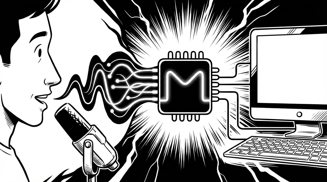 Voice Dictation on Apple Silicon Mac: Why M-Series Chips Changed Everything cover image