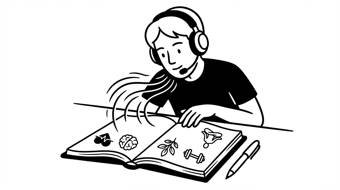 Voice Dictation for Health and Wellness Journaling cover image