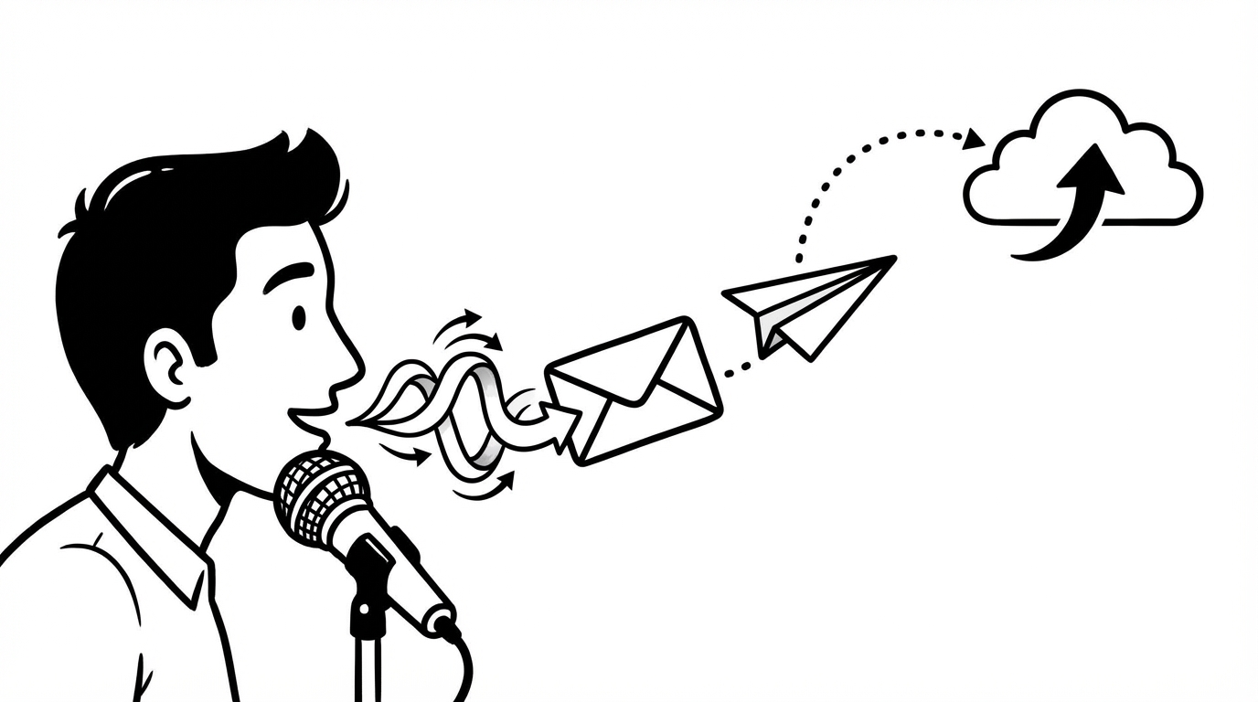 Using Voice Dictation With Gmail: The Complete Workflow cover image