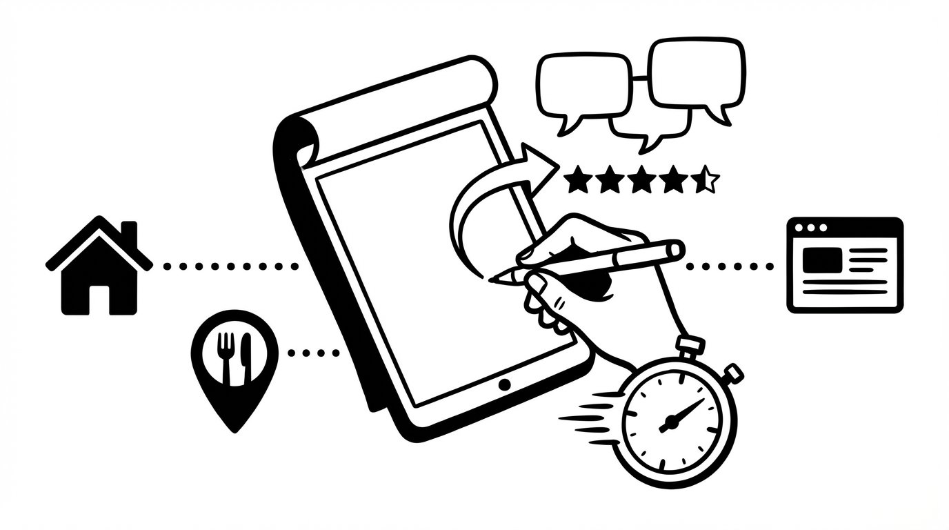 Write Better Google, Airbnb, and Restaurant Reviews in Under a Minute cover image